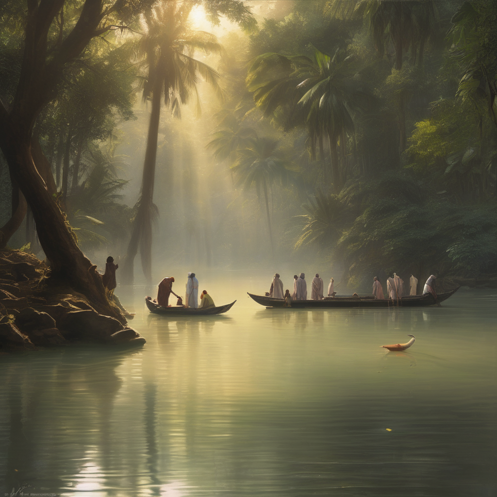 Menik Ganga: Sacred Rituals and Bathing Before Temple Darshan — Kataragama Sri Lanka